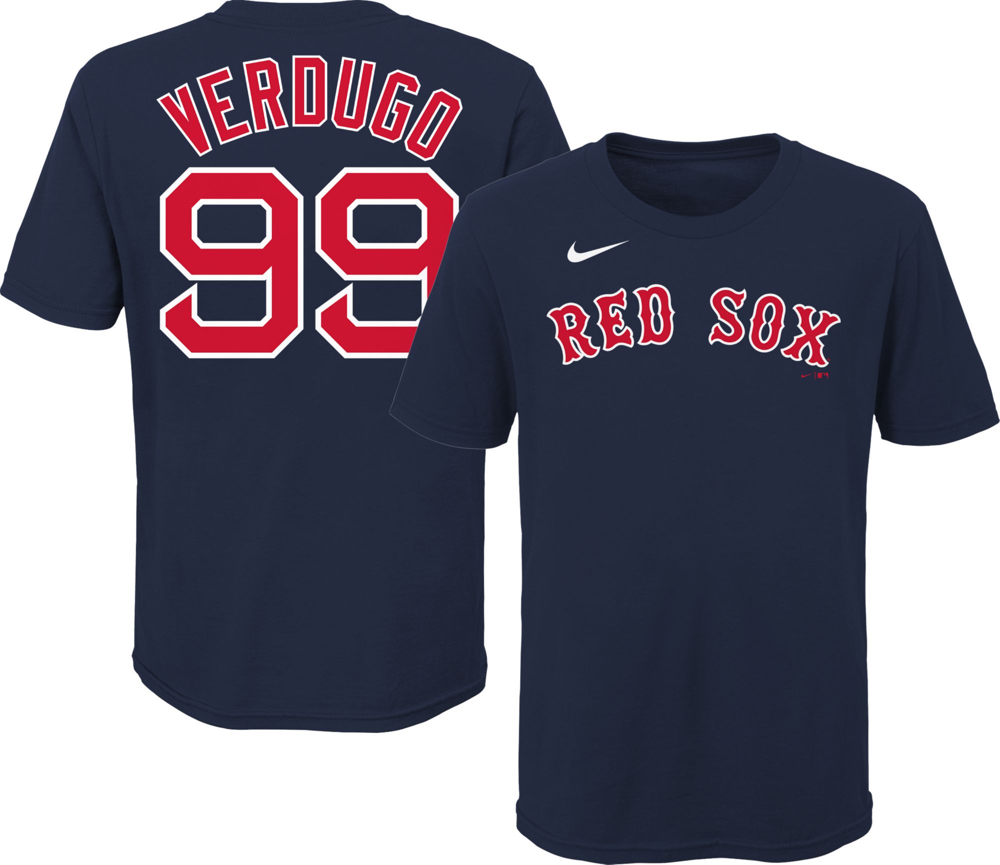 Alex Verdugo Men's Nike White Boston Red Sox Home Replica Custom Jersey Size: Medium