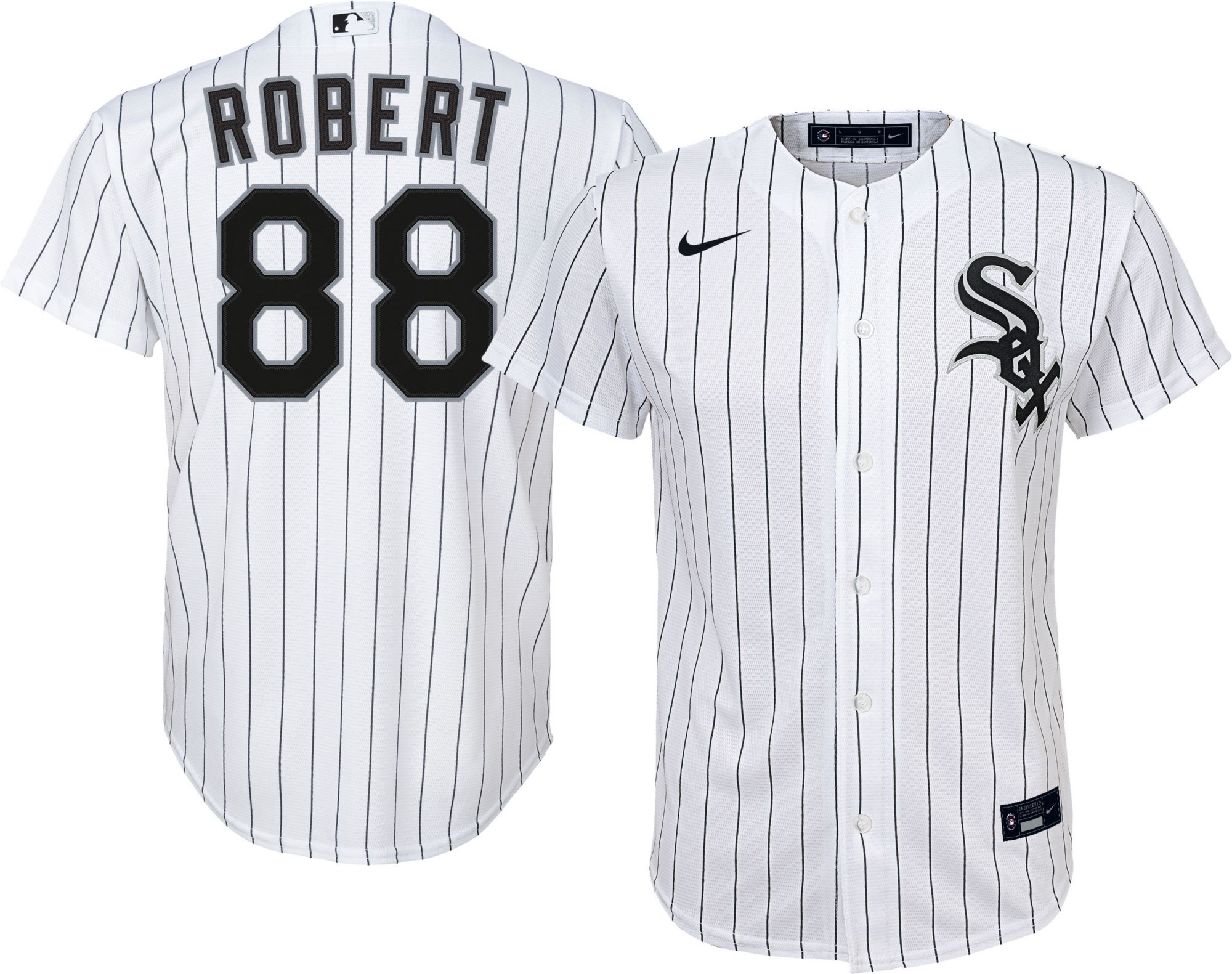 Nike / Youth Replica Chicago White Sox Luis Robert #88 Cool Base