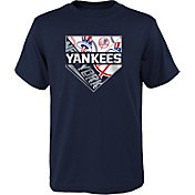 Outerstuff Youth New York Yankees Navy Logo T-Shirt