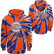 Outerstuff Youth New York Knicks Blue Tie Dye Pullover Hoodie