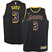 Nike Youth Los Angeles Lakers 2021 Earned Edition Anthony Davis  Dri-FIT Swingman Jersey