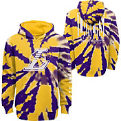 Outerstuff Youth Los Angeles Lakers Yellow Tie Dye Pullover Hoodie