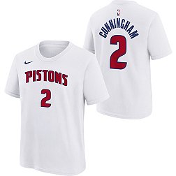 Nike Youth Detroit Pistons Cade Cunningham #2 White T-Shirt