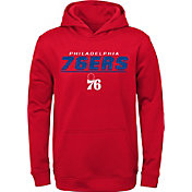 Outerstuff Youth Philadelphia 76ers Red Static Pullover Hoodie