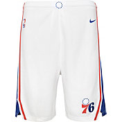 Nike Youth Philadelphia 76ers White Dri-FIT Icon Swingman Shorts