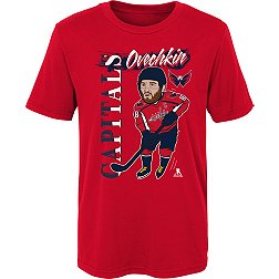 Levelwear Washington Capitals Name & Number T-Shirt - Ovechkin - Youth - Red - Washington Capitals - XL