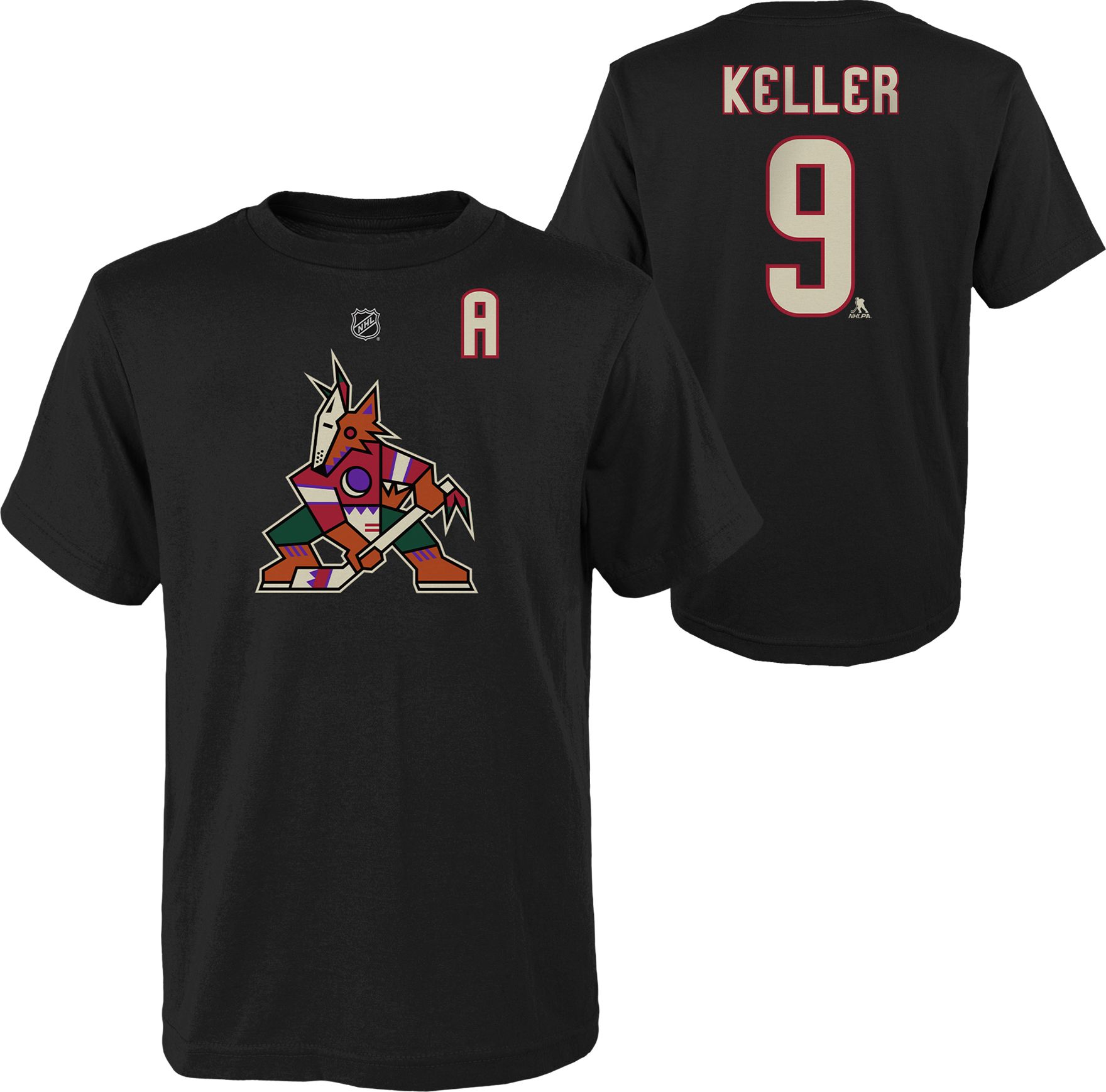 NHL Youth Arizona Coyotes Austin Ekeler #9 Red T-Shirt