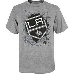 NHL Youth Los Angeles Kings Breakthrough Grey T-Shirt