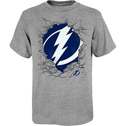 NHL Youth Tampa Bay Lightning Breakthrough Grey T-Shirt