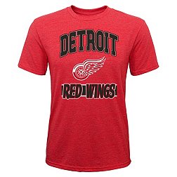 NHL Youth Detroit Red Wings All Time Gre8t Red T-Shirt