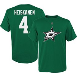 NHL Youth Dallas Stars Miro Heiskanen #4 Green T-Shirt