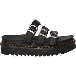 Dr. Martens Women's Blaire Hydro Leather Slide Sandals