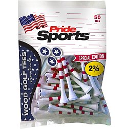Pride 2.75" Stars and Stripes Special Edition Tees - 50 Pack