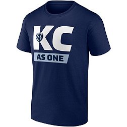 MLS Sporting Kansas City Team Chant Navy T-Shirt