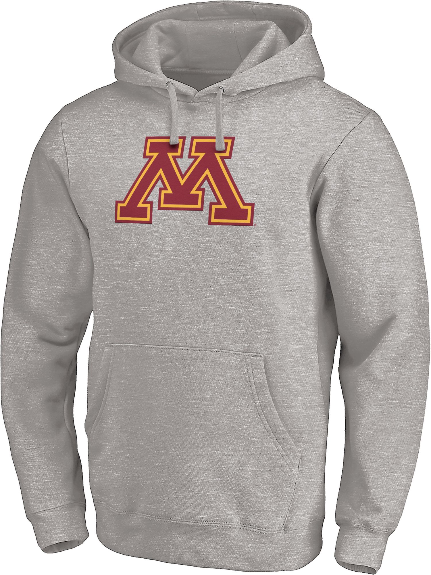 NCAA Men's Minnesota Golden Gophers Grey Pullover Hoodie