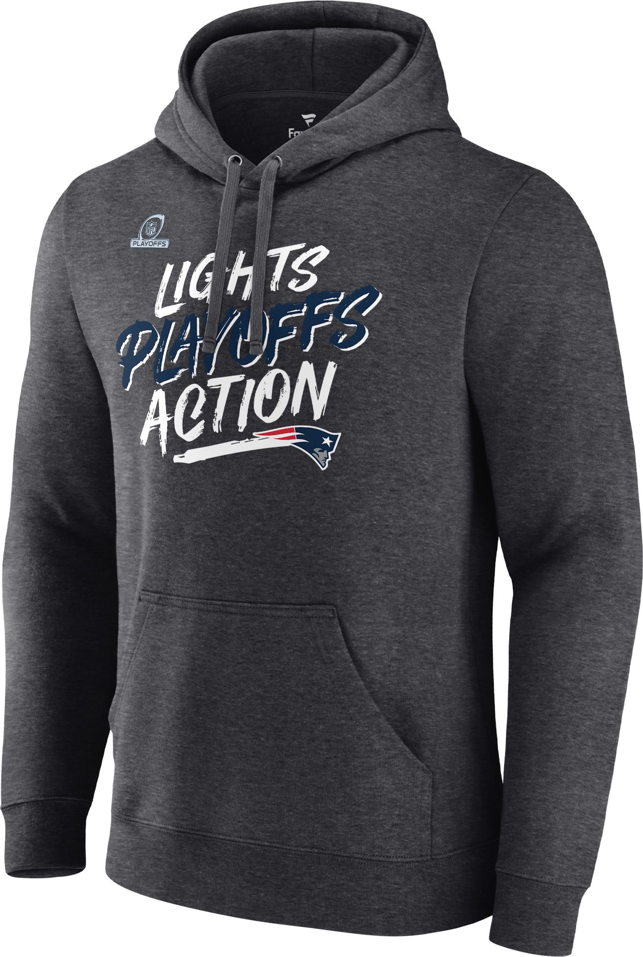 Fanatics Pro Line New England Patriots Blue & Gray Long Sleeve