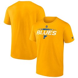 NHL St. Louis Blues Prime Authentic Pro Gold T-Shirt