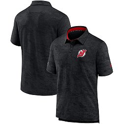 NHL New Jersey Devils Rink Authentic Pro Black Polo