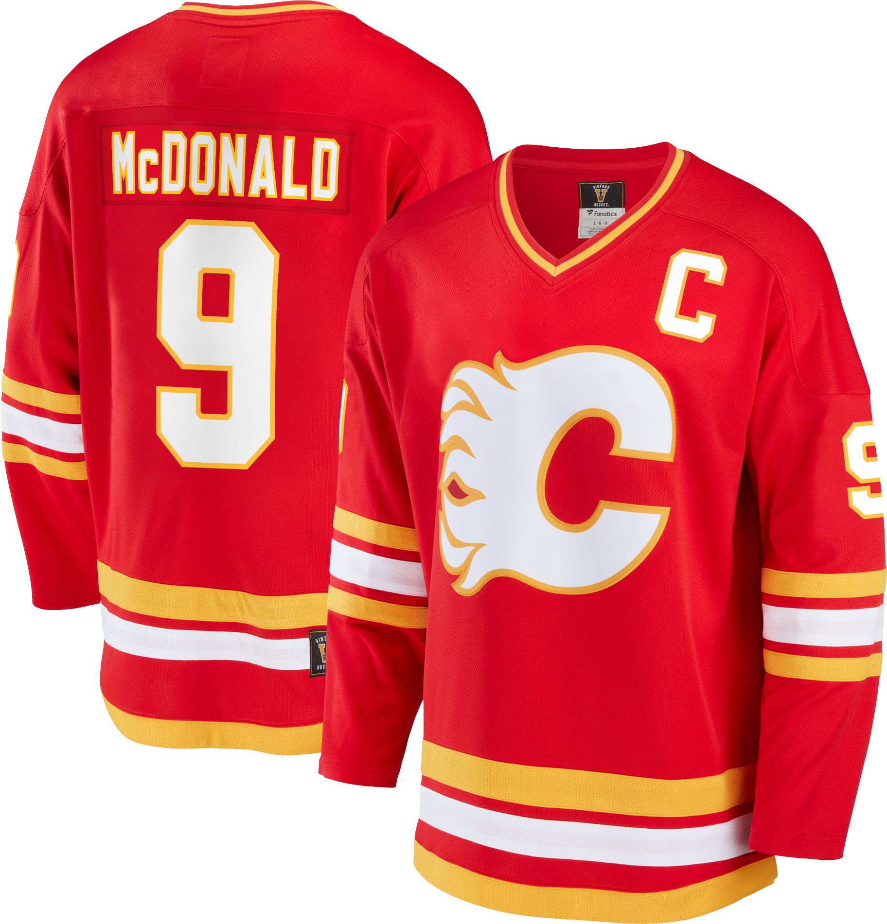 Fanatics Brand / NHL Calgary Flames Lanny McDonald #9