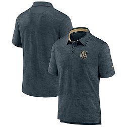 NHL Vegas Golden Knights Rink Authentic Pro Black Polo