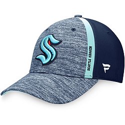 Mitchell & Ness Seattle Kraken Ground Snapback Adjustable Hat, Men's, Blue