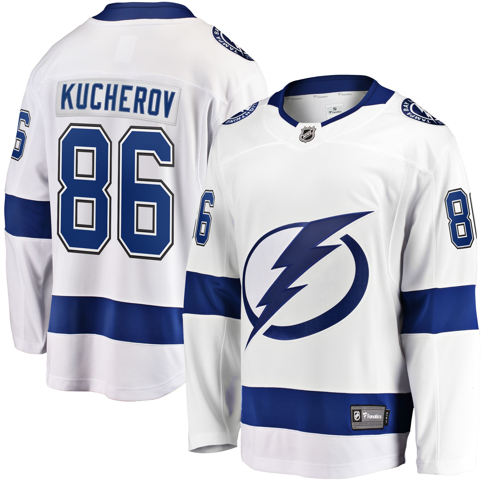 NHL Men's Tampa Bay Lightning Nikita Kucherov #86 Breakaway Home Replica  Jersey