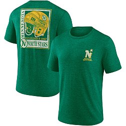 NHL Minnesota North Stars Vintage Kelly Green Tri-Blend T-Shirt