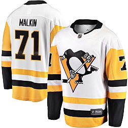 NHL Men's Pittsburgh Penguins Evgeni Malkin #71 Breakaway Away Replica Jersey