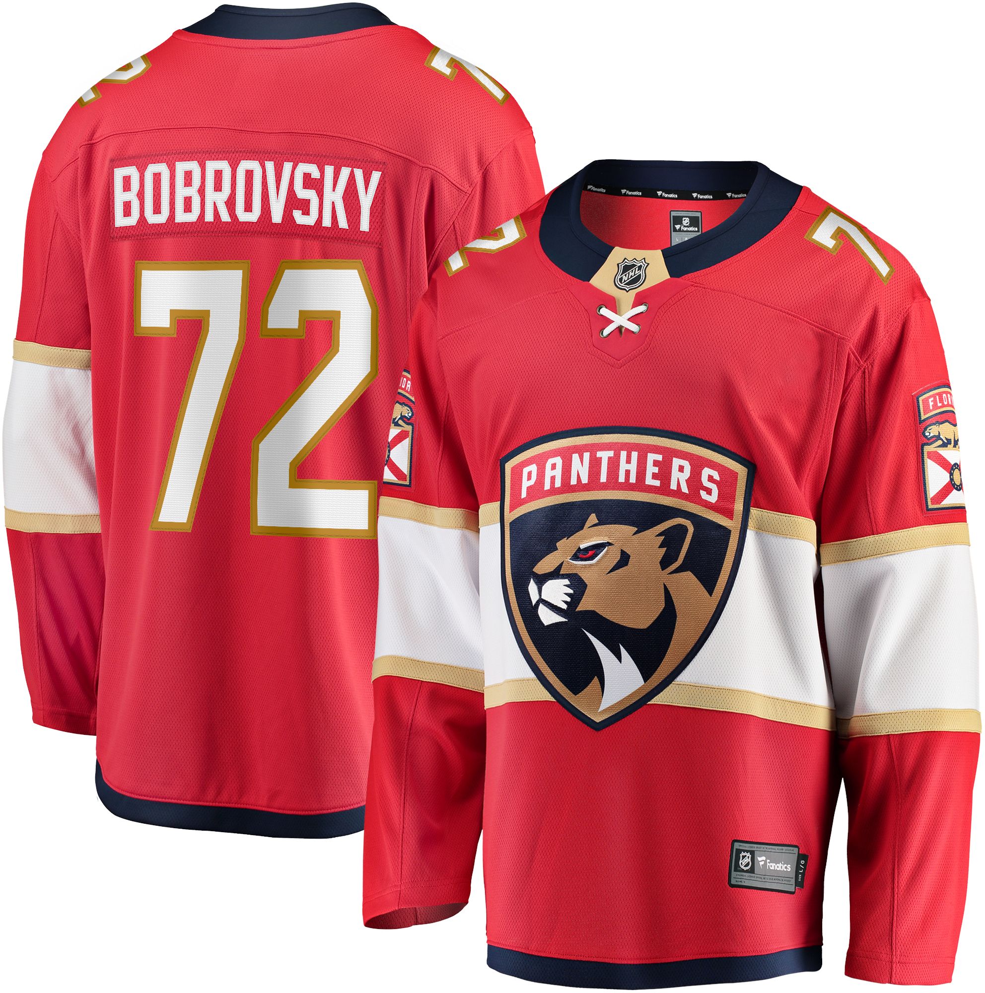 Sergei Bobrovsky Jerseys & Gear