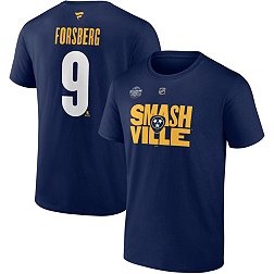 NHL '21-'22 Stadium Series Nashville Predators Filip Forsberg #9 Navy T-Shirt