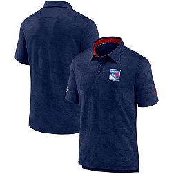 NHL New York Rangers Rink Authentic Pro Navy Polo