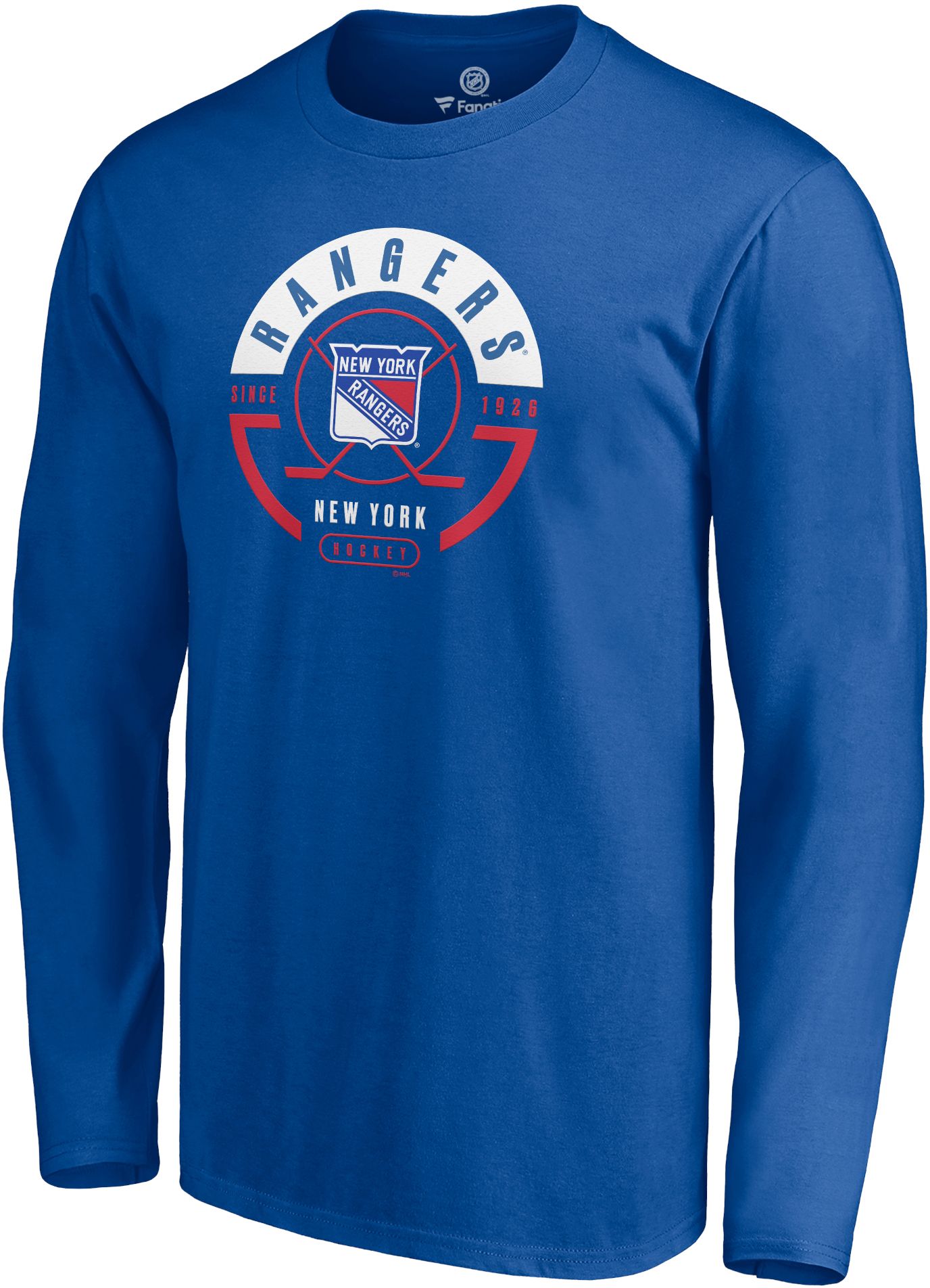 Fanatics Brand / NHL New York Rangers Change Blue T-Shirt