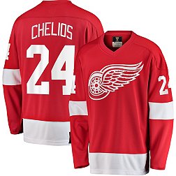 NHL Detroit Red Wings Chris Chelios #24 Breakaway Vintage Replica Jersey