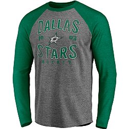 NHL Dallas Stars Vintage Raglan Grey T-Shirt
