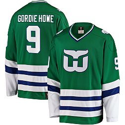 NHL Hartford Whalers Gordie Howe #9 Breakaway Vintage Replica Jersey