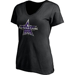Nike Women's Colorado Rockies Black 2021 All-Star Game V-Neck T-Shirt