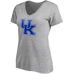 NCAA Women's Kentucky Wildcats Grey V-Neck T-Shirt