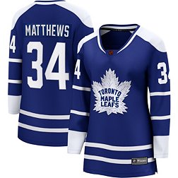 Men's Toronto Maple Leafs #34 Auston Matthews White Third Stitched