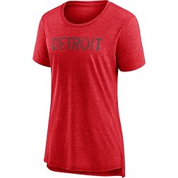 Detroit Red Wings Women's Morgan Tri-Blend T-Shirt - Red