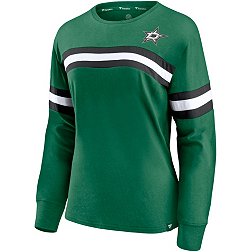 NHL Women's Dallas Stars Fashion Green V-Neck T-Shirt