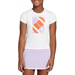Prince Girls' Short Sleeve Graphic T-Shirt
