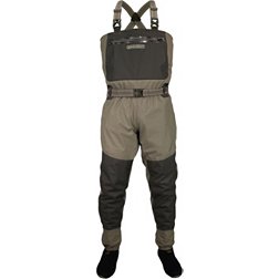 8 Fans Men's Fishing Chest Waders,3 Ply Durable Breathable and Waterproof  with Neoprene Stocking Foot for Fly Fishing : : Sports & Outdoors