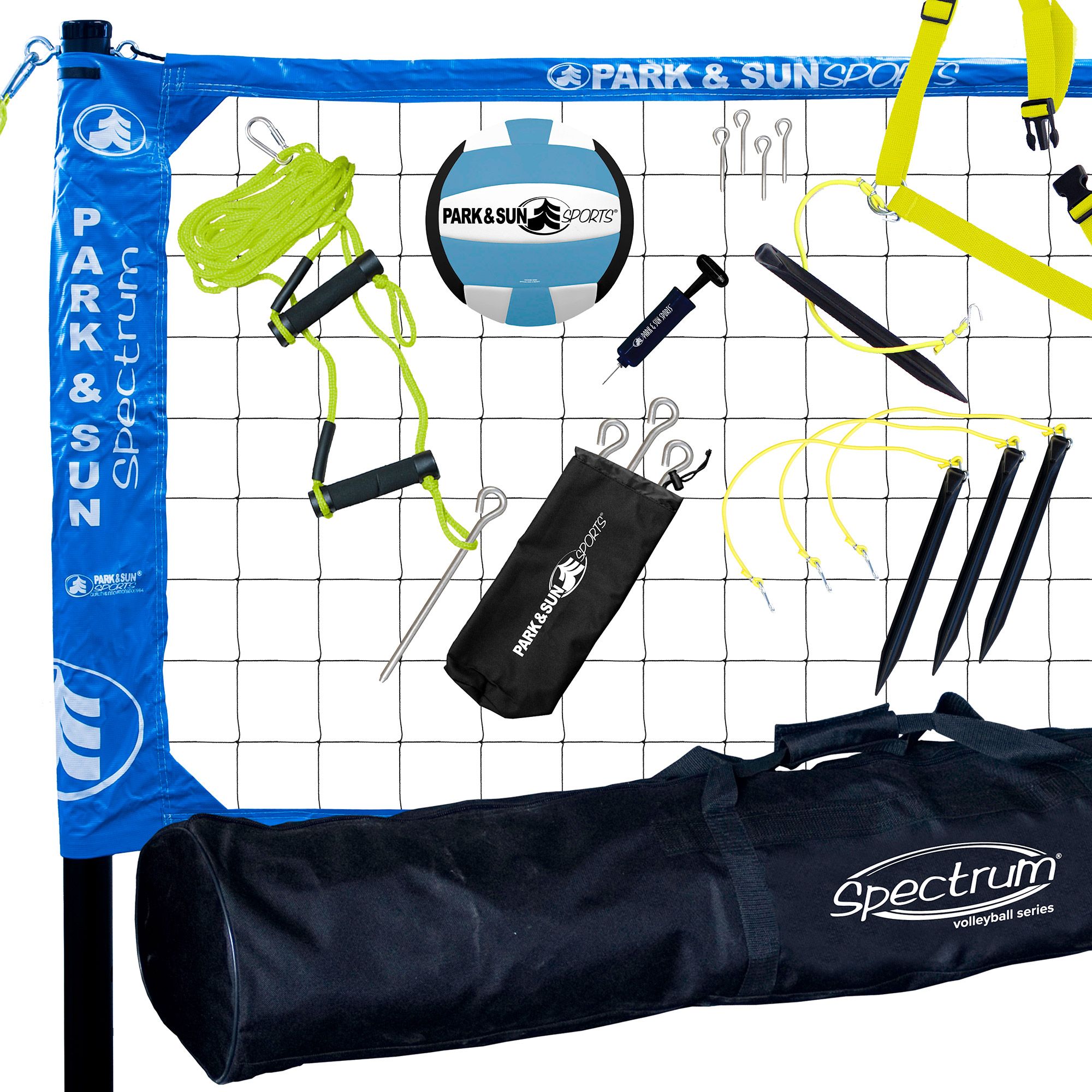 Park &amp; Sun Sports Spectrum Pro Volleyball Set