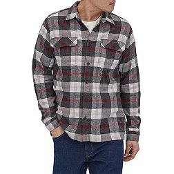 Patagonia Men's Organic Cotton Midweight Fjord Flannel Long Sleeve Shirt