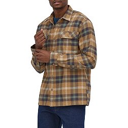 Patagonia Men's Organic Cotton Midweight Fjord Flannel Long Sleeve Shirt