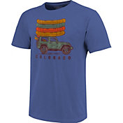 Image One Men's Colorado Jeep Graphic T-Shirt