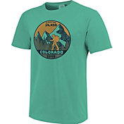 Image One Men's Colorado Mountain Hiker Short Sleeve T-Shirt