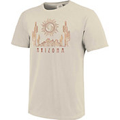 Image One Men's Arizona Desert Sun Short Sleeve Graphic T-Shirt