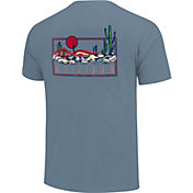 Image One Men's Arizona Red Short Sleeve T-Shirt