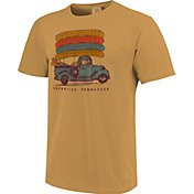 Image One Men's Truck Canoe Graphic T-Shirt